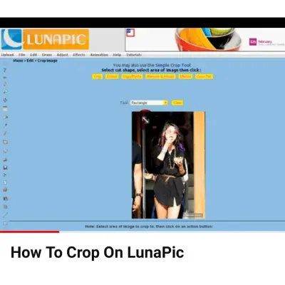 Lunapic crop